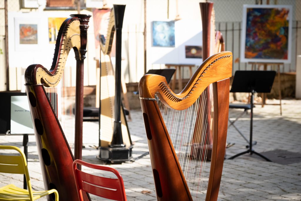harpes concert expo beaux arts